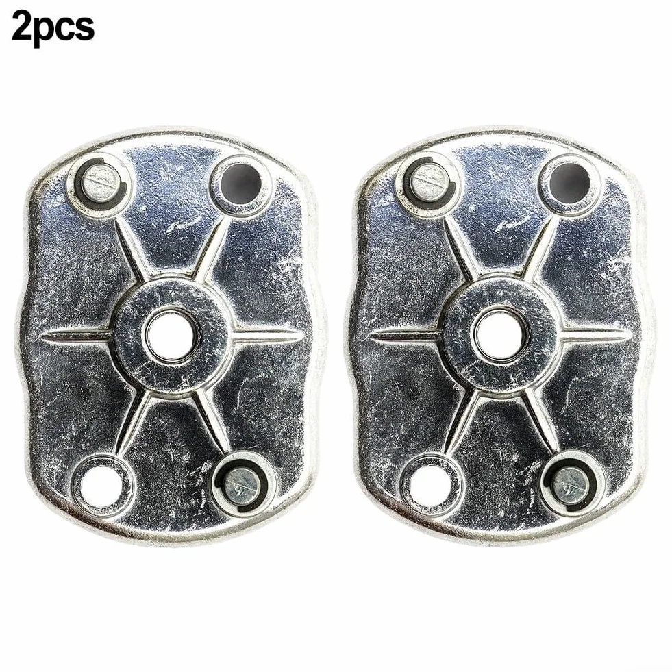 Trinquete de metal plateado con clips de retorno dobles para motores de maquinaria de jardín