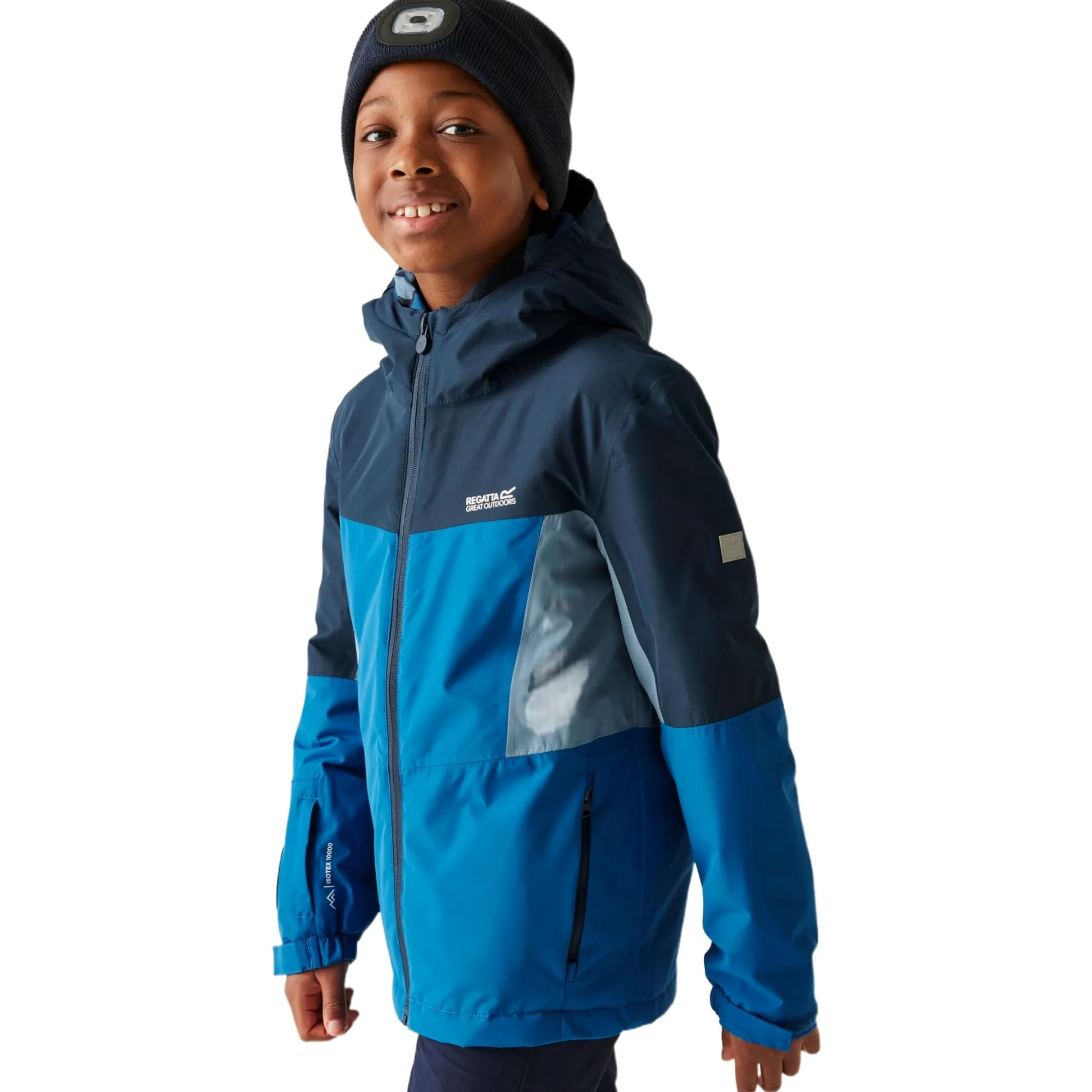 Regatta Beamz Impermeable Chaqueta Reflective Trims Aislado Transpirable Winter Abrigo Unisex niños