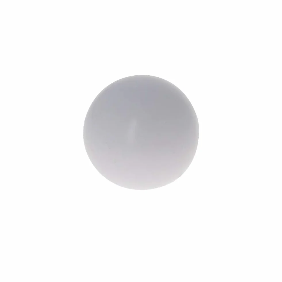 Bola de PTFE 13 mm 0.51" diámetro acabado de tierra bomba neumática de diafragma 5pcs
