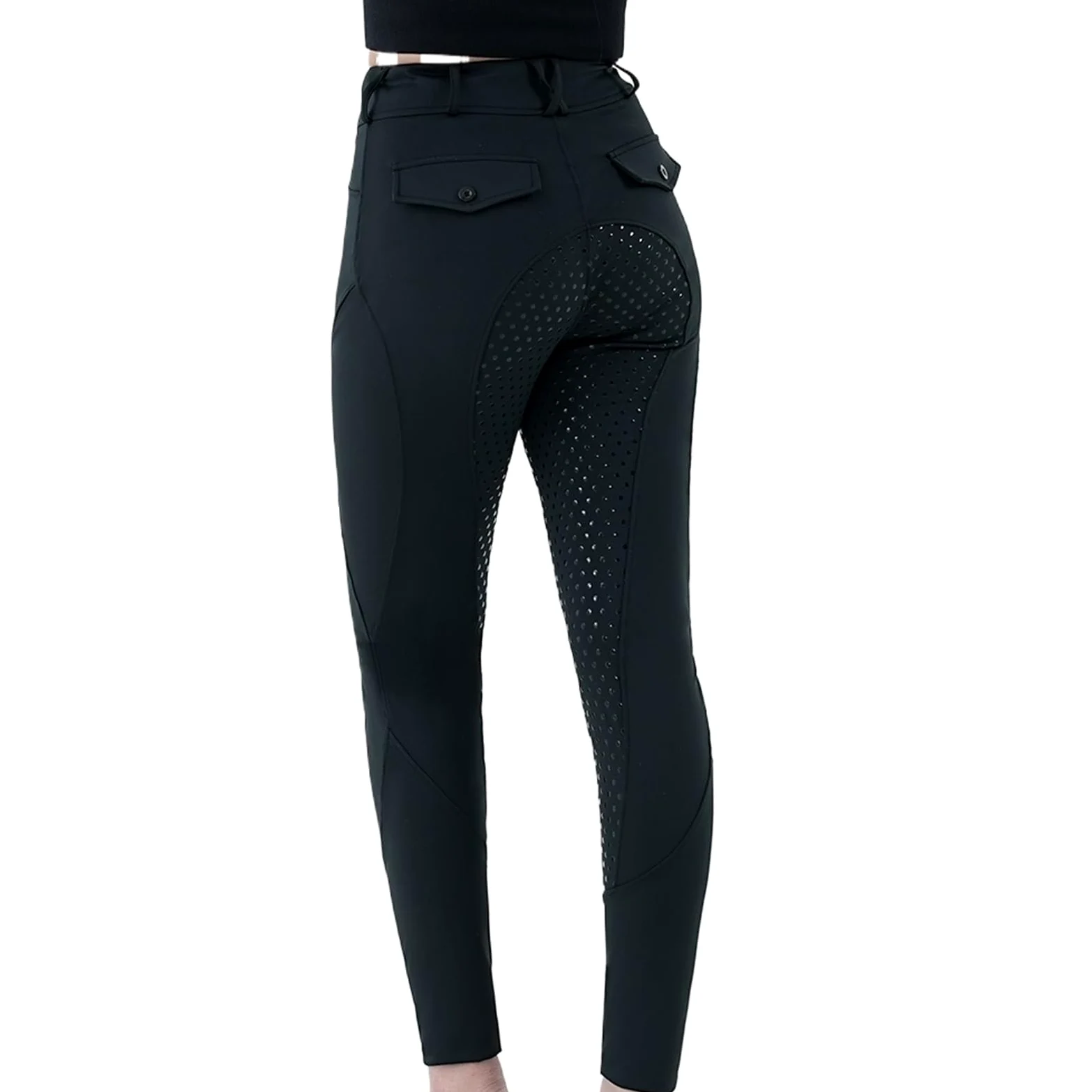 Pantalones Montar a Caballo Mujer Pantalones de equitación for Mujer, Mallas Entrenamiento Ecuestre, Ropa Deportiva for Exteriores(White,S)