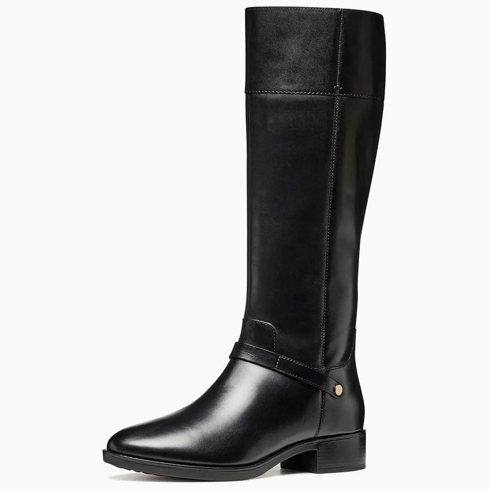 Geox D Felicity, Botas Altas hasta la Rodilla Mujer