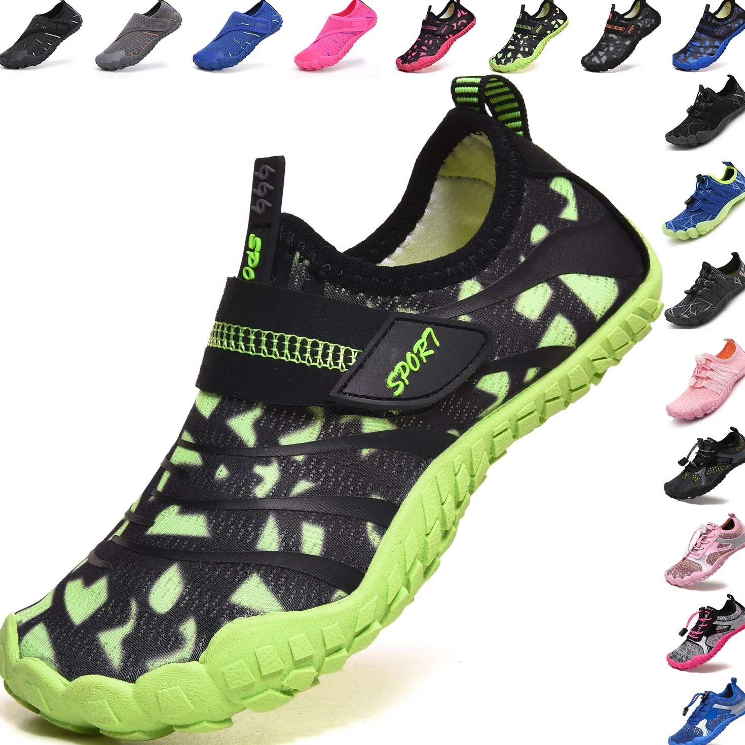 Zapatos de Agua para Niños Secado Rápido Escarpines de Playa Deportes Acuáticos Surf Yoga 29-38 EU