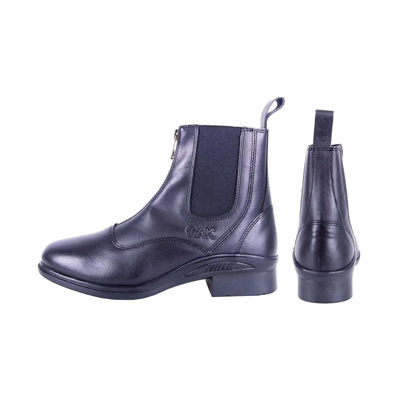 AK Phantom Botas de equitación AKRS-6051-02 de cuero de grano completo