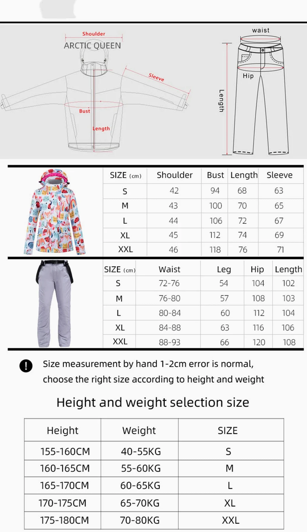 Disimlarl Chaqueta cálida de invierno y pantalones para mujer, traje de montañismo, Q2., S