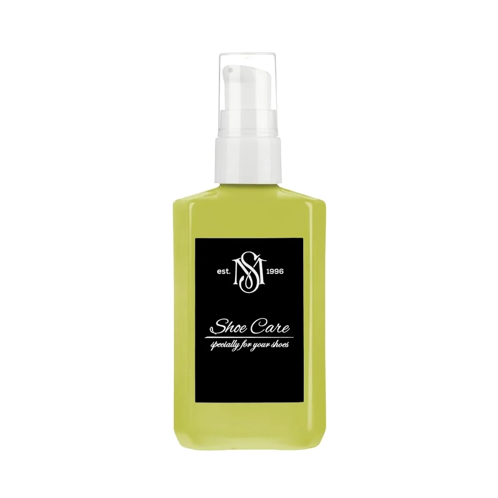 Bálsamo de cuero - NCS S 2050-G70Y dorado oliva oscuro - Acondicionador suavizante de zapatos y revitalizador de color para artículos de cuero suaves - 100.5 ml