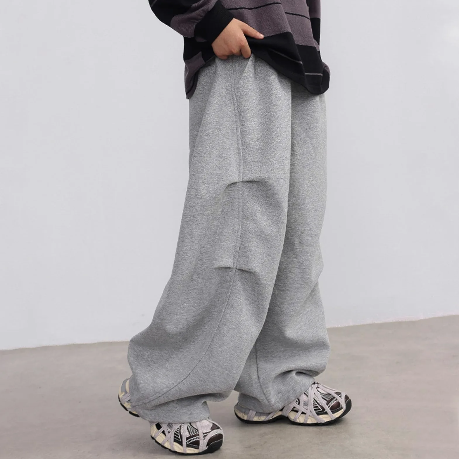 Genérico Pantalones de Chandal Niño Pantalones Casuales Deportivos con Cintura Elástica para Niños Ropa de Juego Diario y Actividades Cómoda y Duradera para Edades Escolares