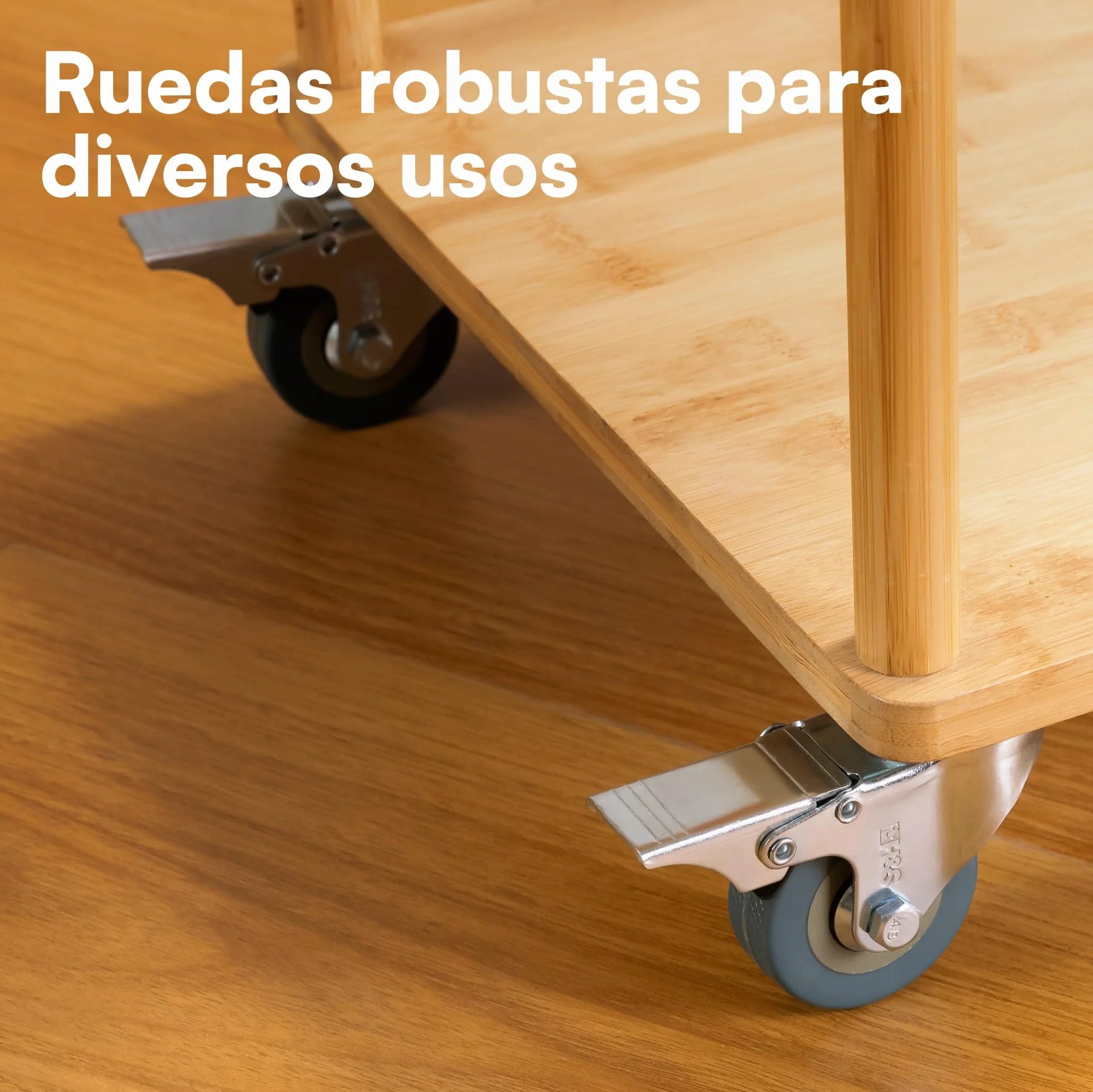 Ruedas para Muebles Pesados 50mm con Freno 4uds