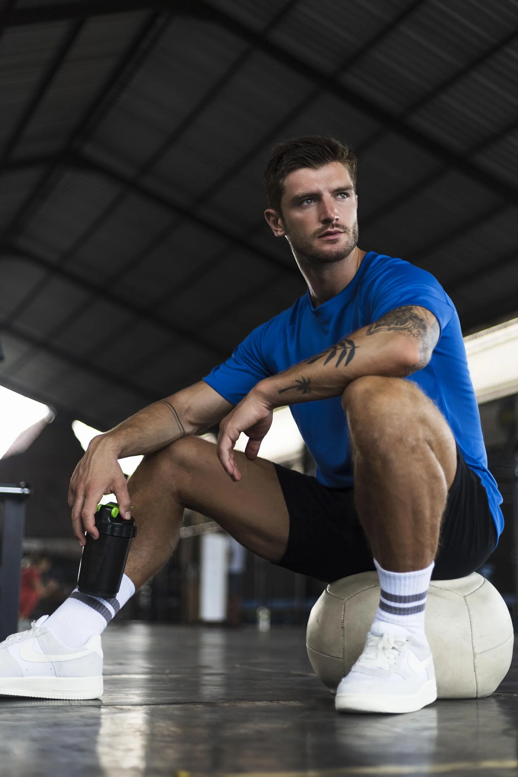 Cimic Camiseta Deporte Hombre Manga Corta Secado Rápido Respirable Running Gimnasio