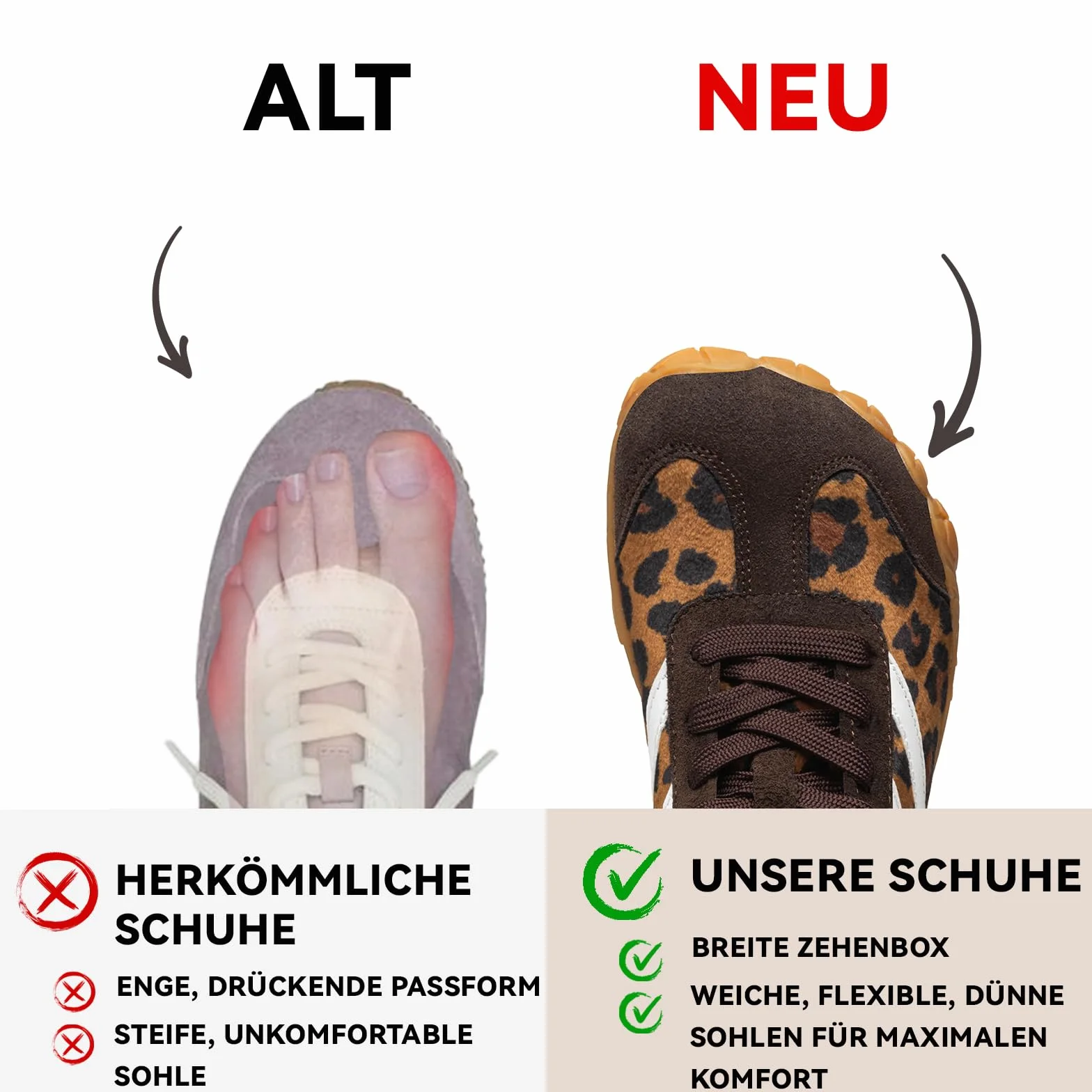 Zapatos descalzos para mujer, informales, con puntera ancha, sin caída, minimalistas, antideslizantes, ligeros, transpirables, cómodos, a la moda, para caminar, senderismo, unisex