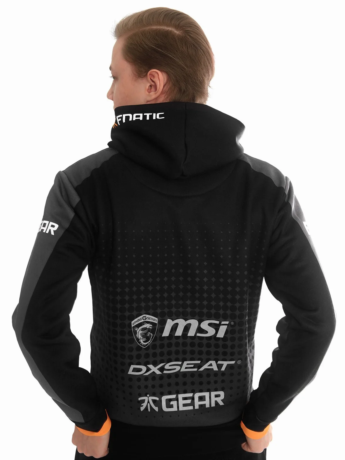 Fnatic Men's Player Zipped Hoodie 2XL