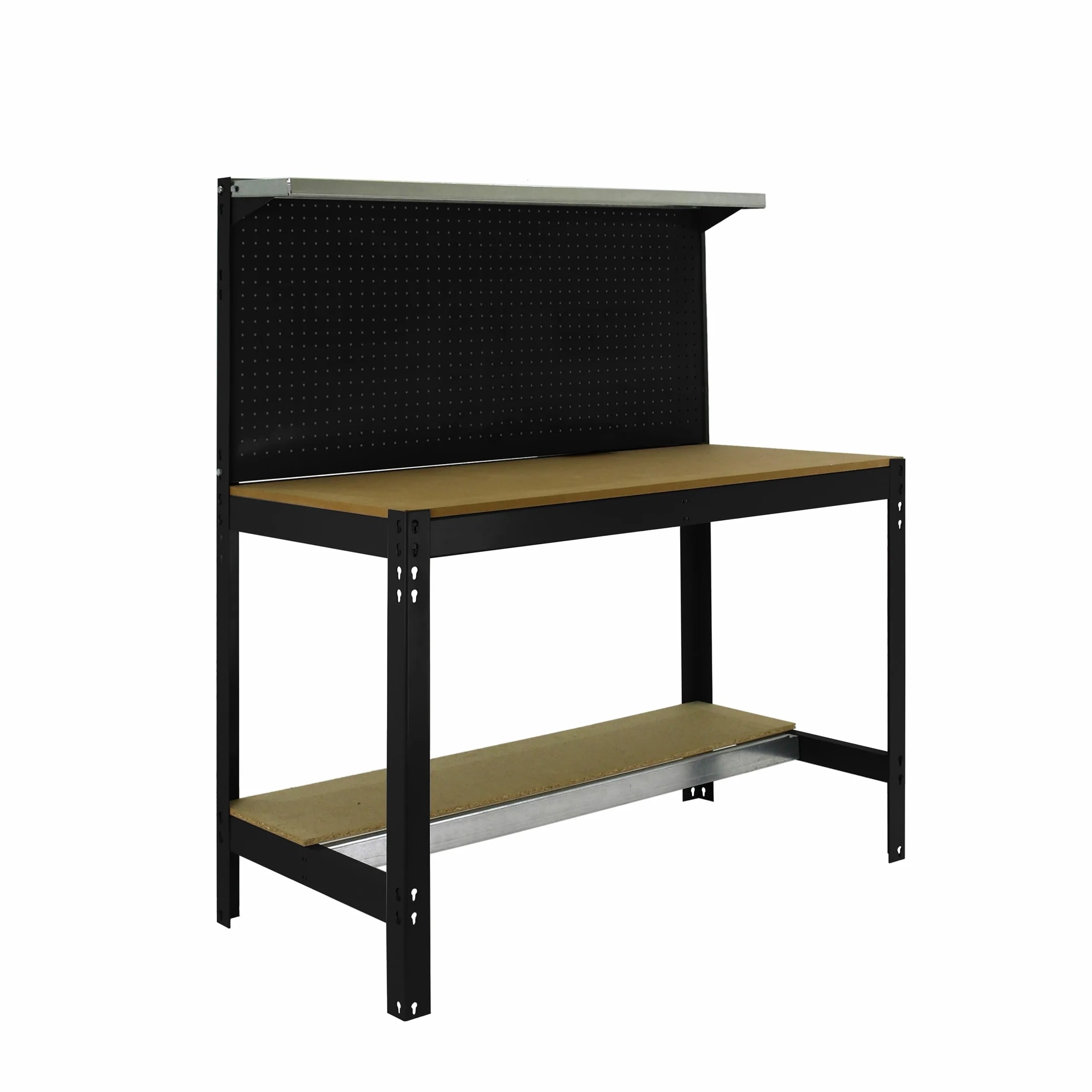 Simon Rack Mesa de Trabajo Taller 400 kg 1445x910x610 mm Antracita/Madera BT3