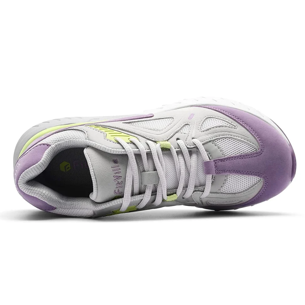 FitVille Zapatillas Casual para Mujer Extra Anchas Zapatillas Running Mujeres para Pies Planos Calzado Ancho Especial Adecuado Aliviar Dolor