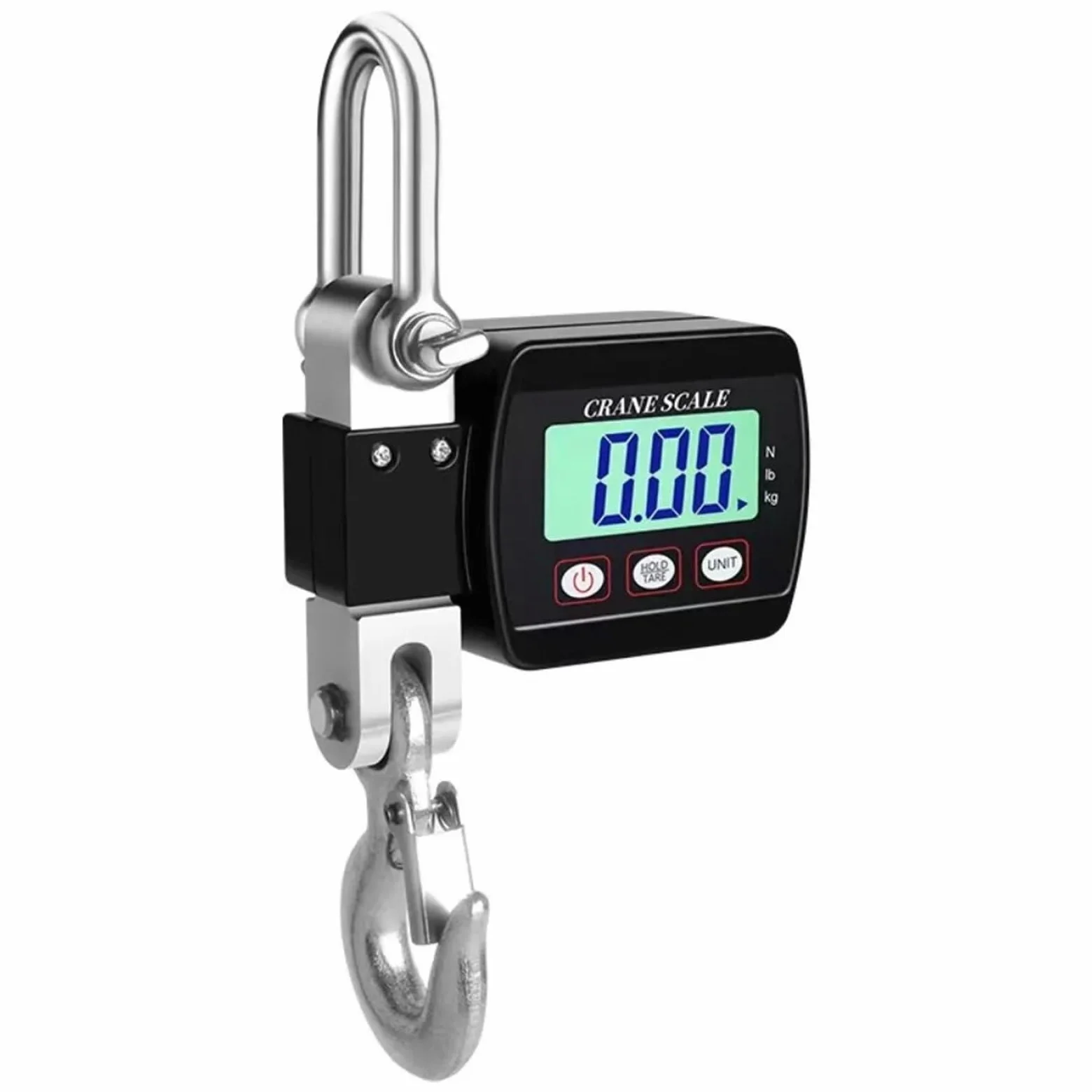 MRKU Balanza Colgante, básculas para Equipaje, grúa Digital, Gancho electrónico de 500 kg