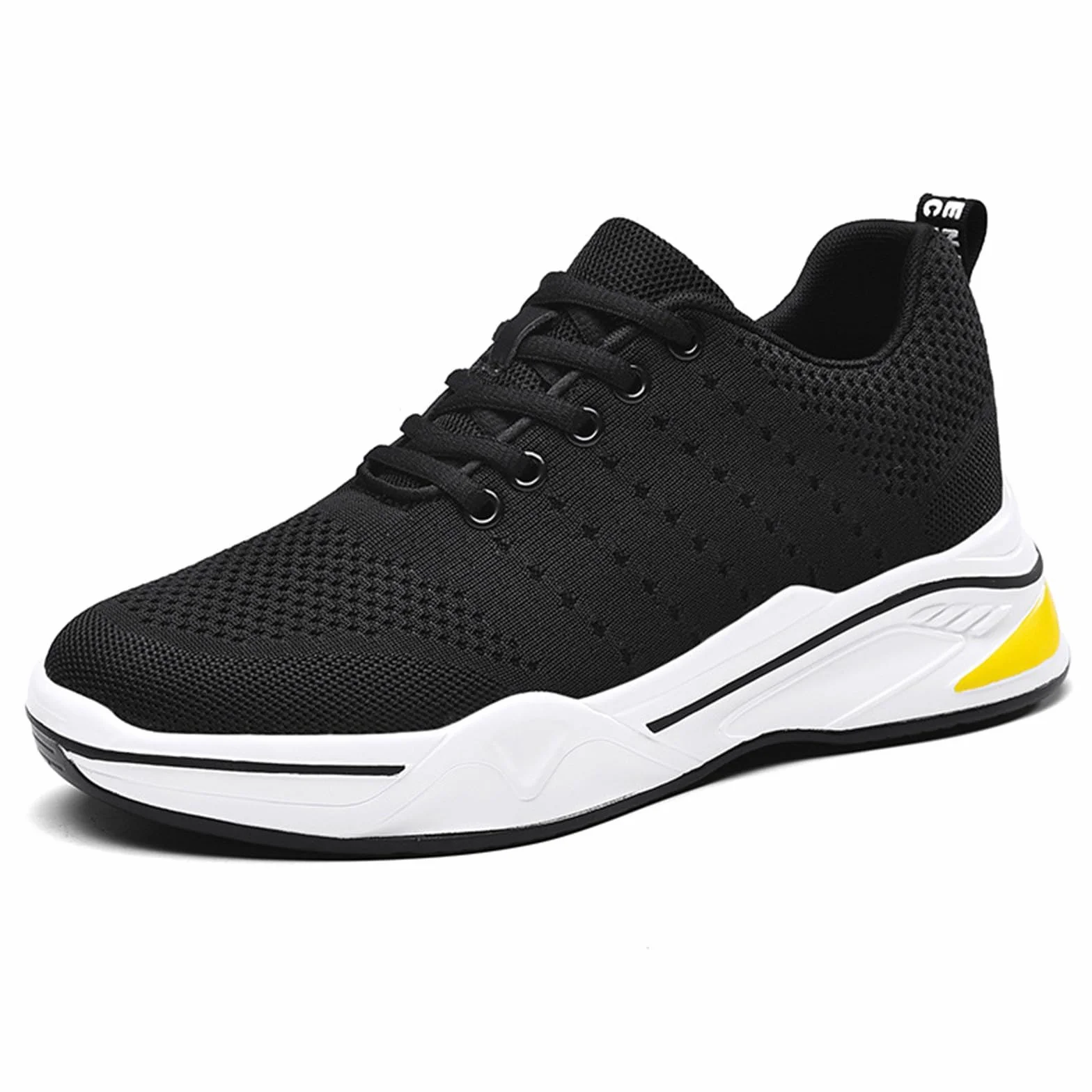 Zapatillas elevadoras para hombre, tacón de 4 cm, 6 cm, 8 cm, 10 cm, zapatos de elevación de altura invisible para caminar, tenis deportivo, golf, antiestático, ligero, transpirable