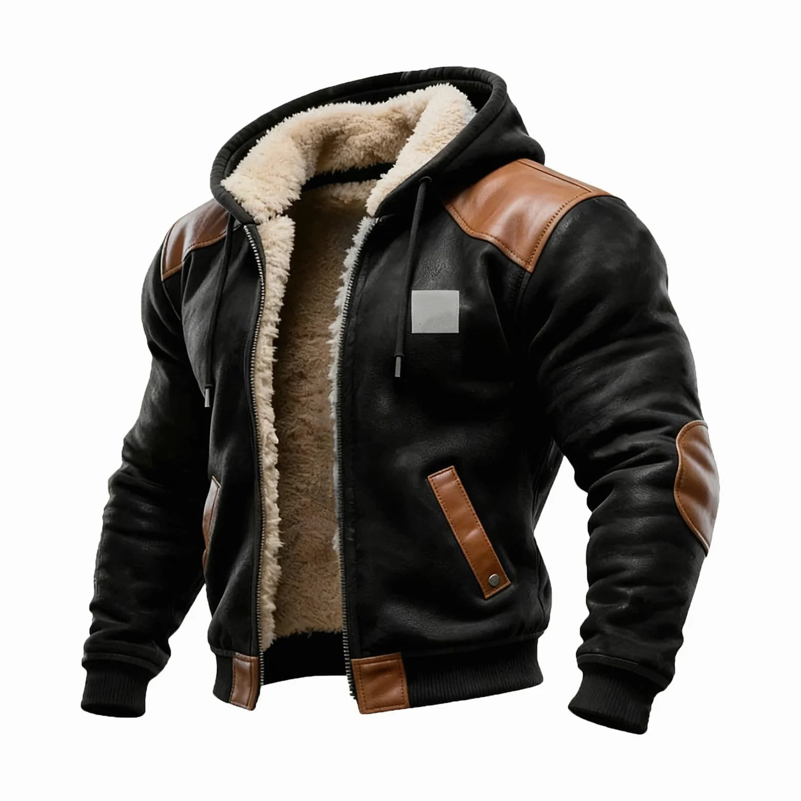 Generisch Chubasquero para hombre, impermeable, transpirable, chaqueta funcional a prueba de viento, para exteriores, senderismo, capucha ligera A23