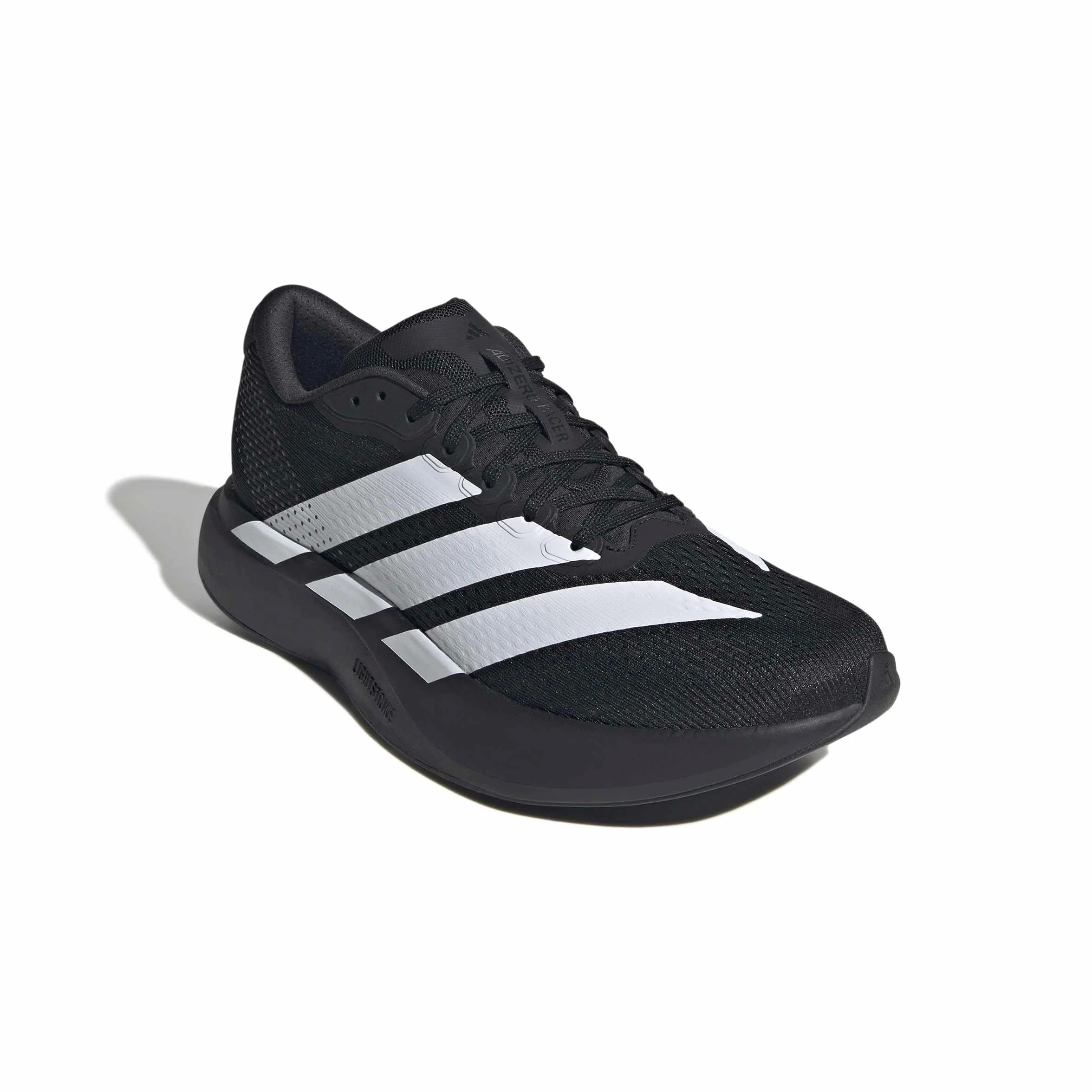 adidas Hombre Adizero Pacer Shoes, Core Black/FTWR White/Carbon, 43 1/3 EU