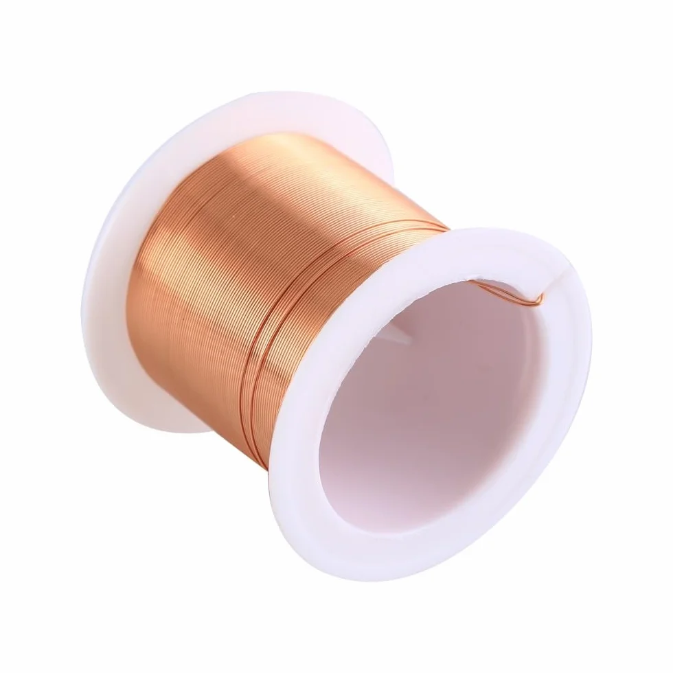 Alambre magnético de cobre esmaltado 0,4 mm 15 m para joyería artesanal