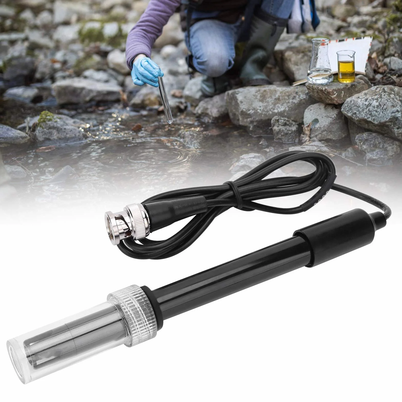Sonda de pH Nikou ABS de alta sensibilidad 0-14PH
