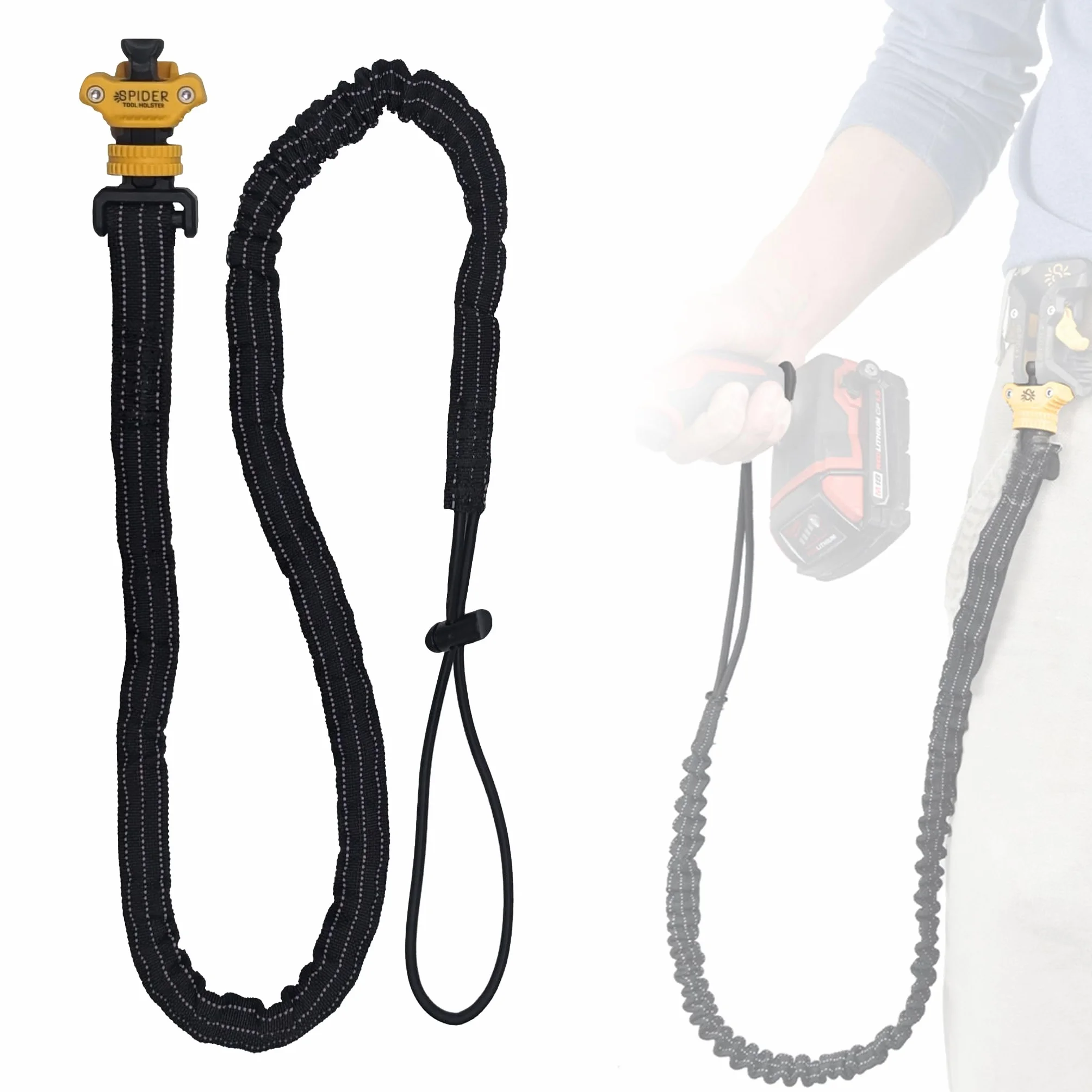 Spider Funda para herramientas profesional Correa elástico resistente protección caídas prevención