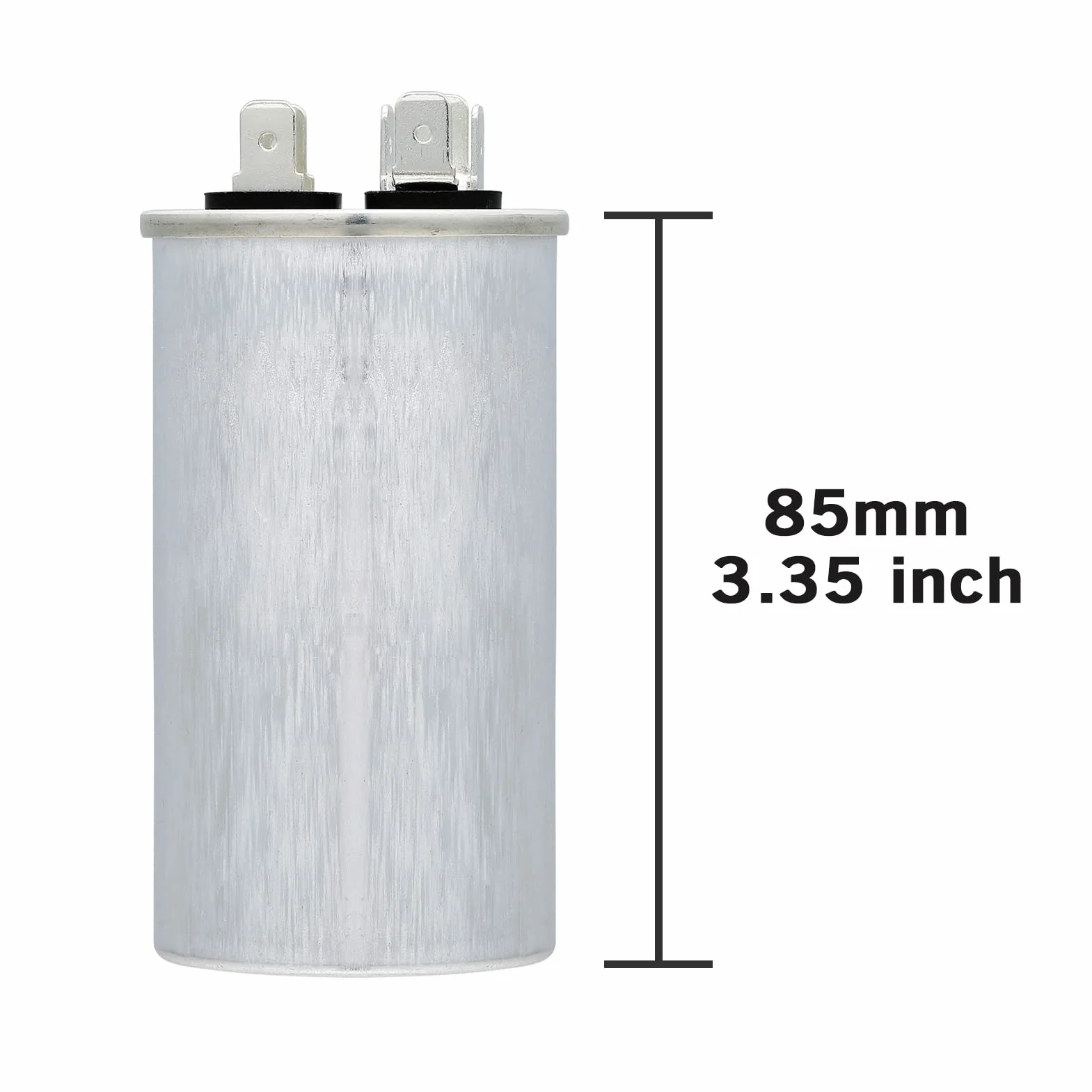 VEXUNGA Condensador 35uF 370VAC 440VAC 450VAC 50/60Hz Redondo CBB65 para Aire Acondicionado Motor Ventilador