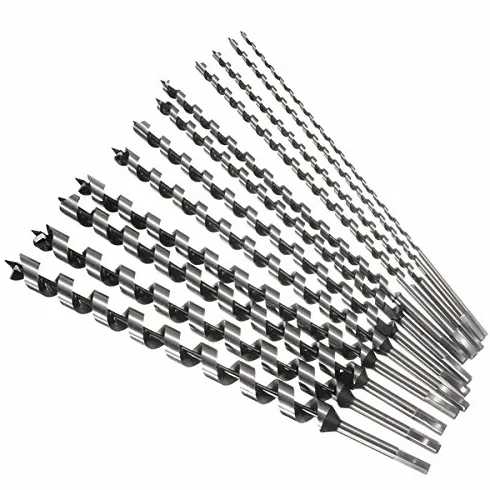 EsportsMJJ 460mm 6-28mm Vástago Hexagonal Brad Point Broca Espiral Herramienta de Perforación de Madera