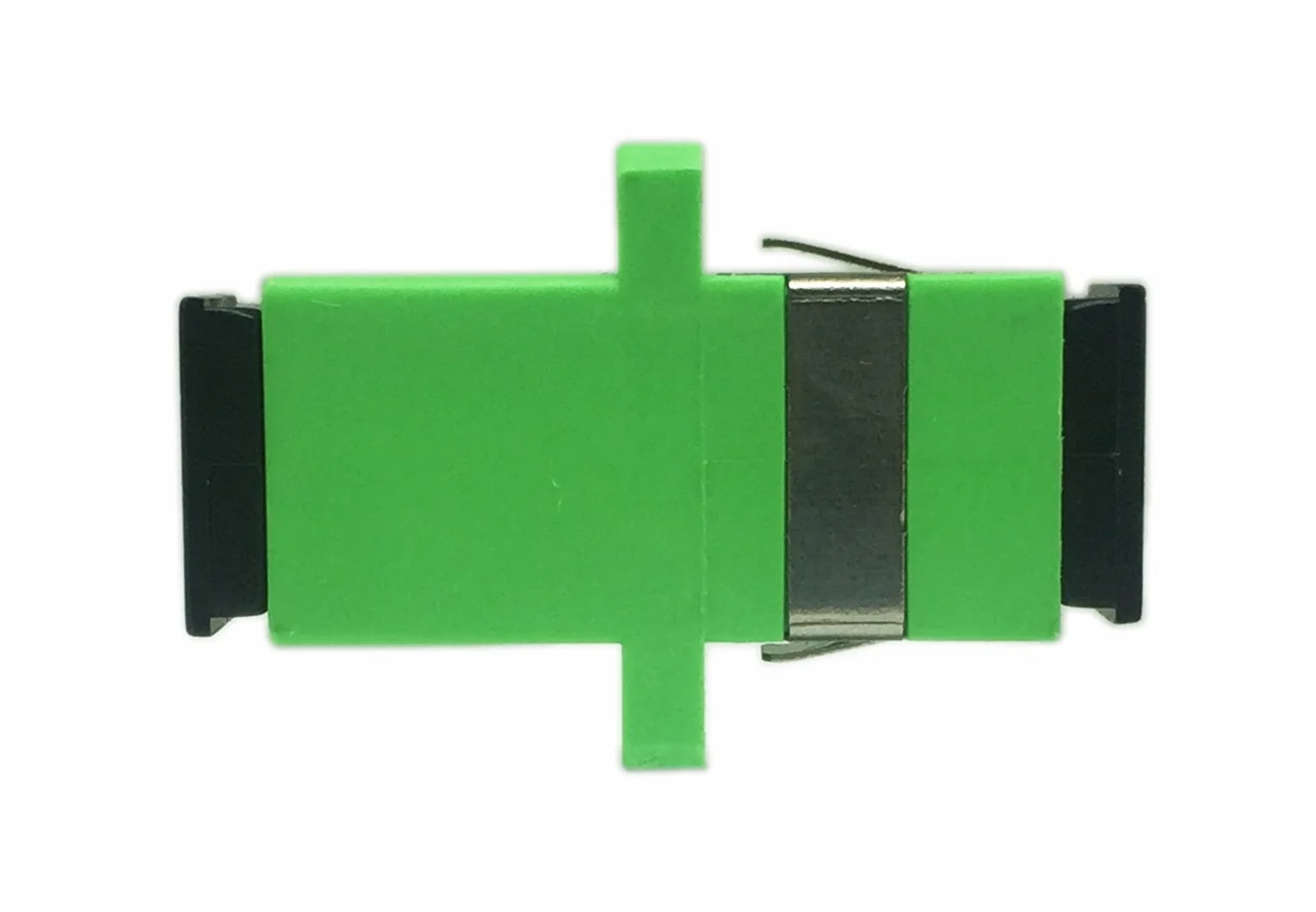 Adaptador de cable de fibra óptica SC monomodo hembra APC Simplex, 5 unidades