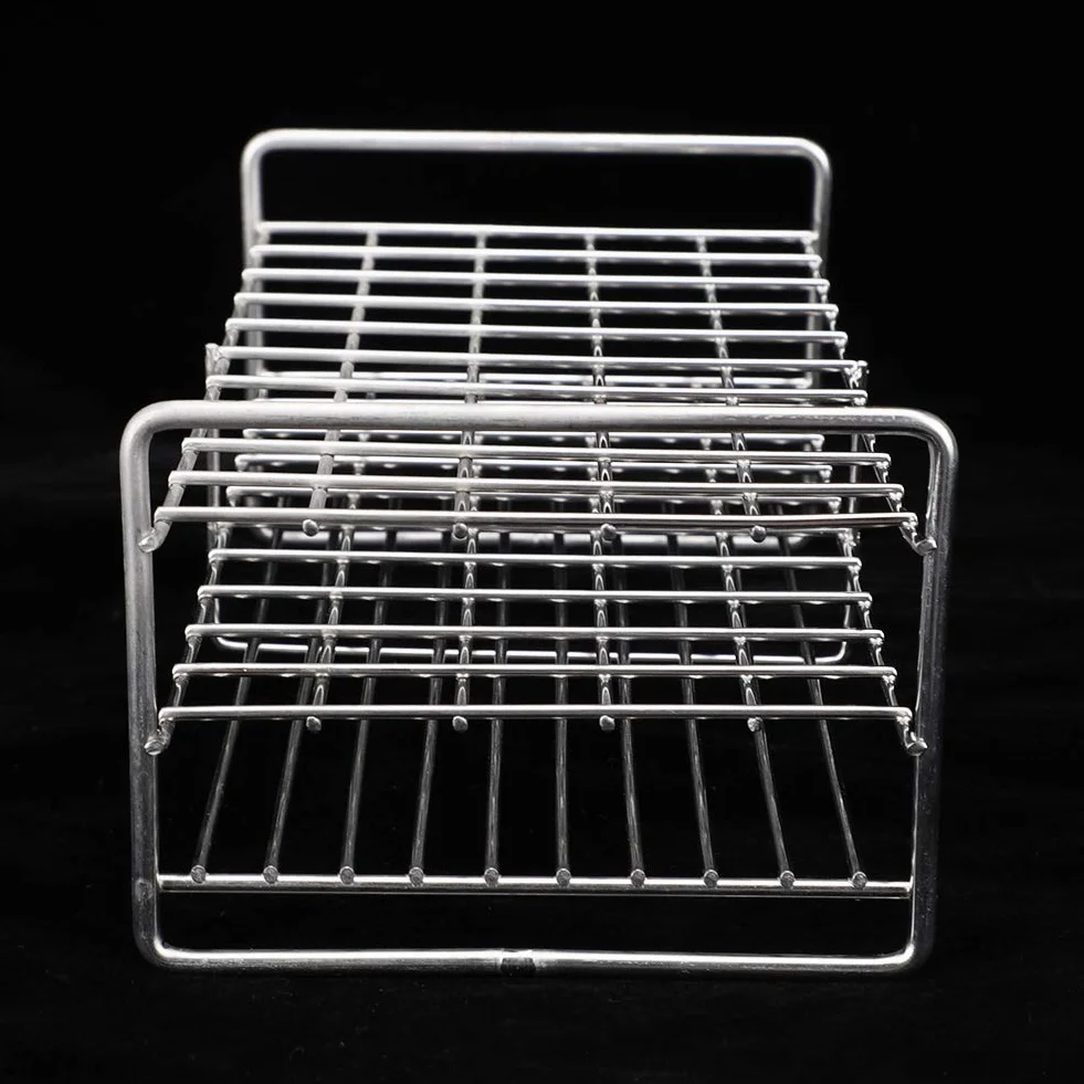 Soporte de Metal para Laboratorio, Acero Inoxidable, 18,5 mm, 50 Agujeros