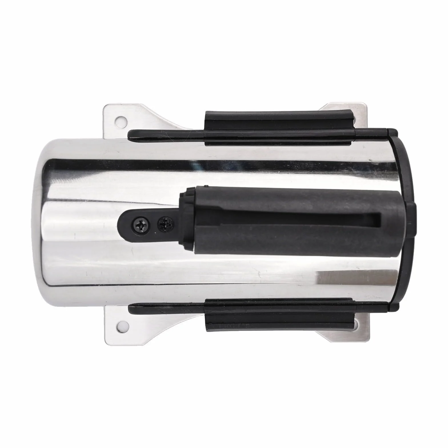 Barrera retráctil de pared 2 m negro