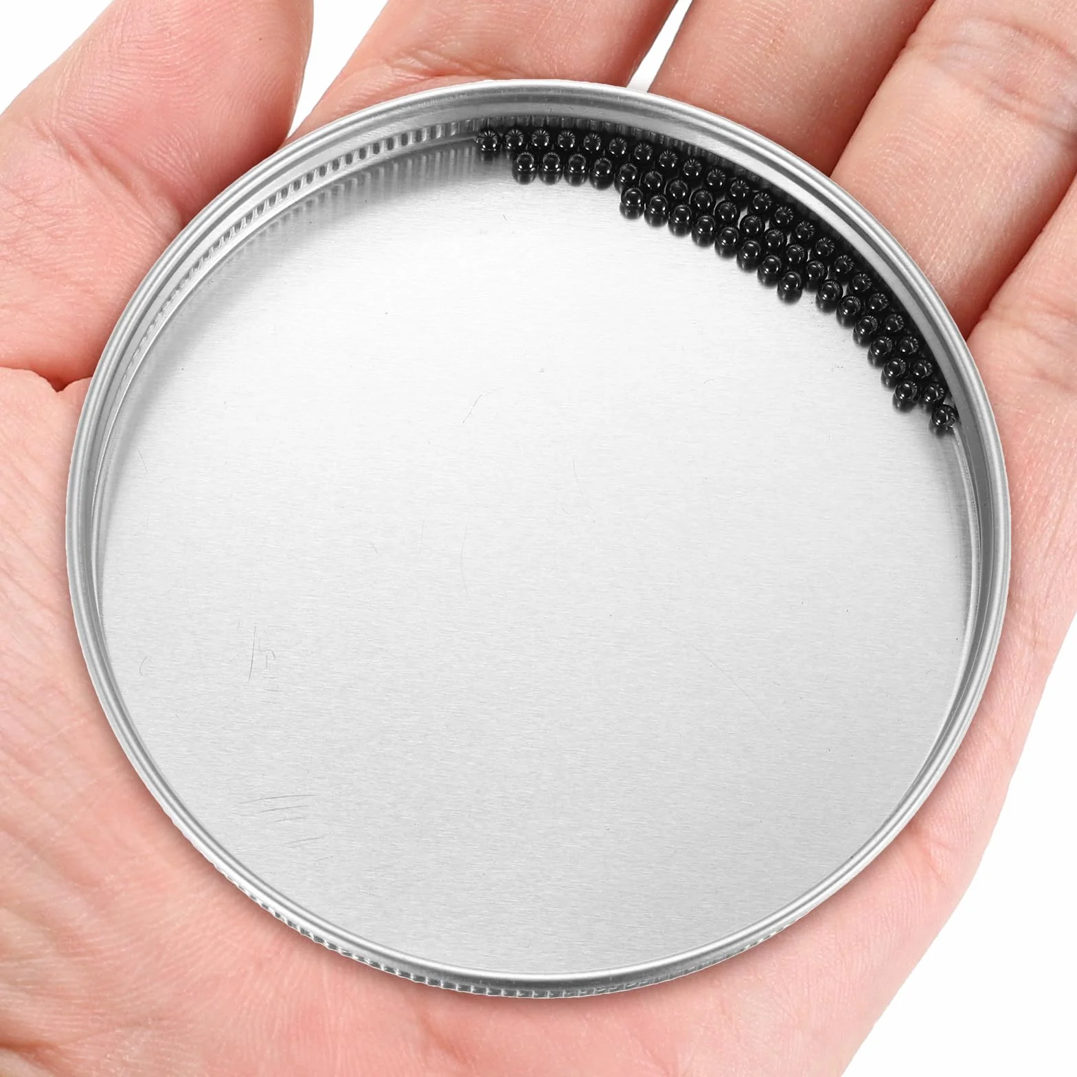 QUARKZMAN 200 Piezas Bolas de Rodamiento Cerámicas 3/32" 2.381mm Nitruro de Silicio Si3N4 Precisión G5