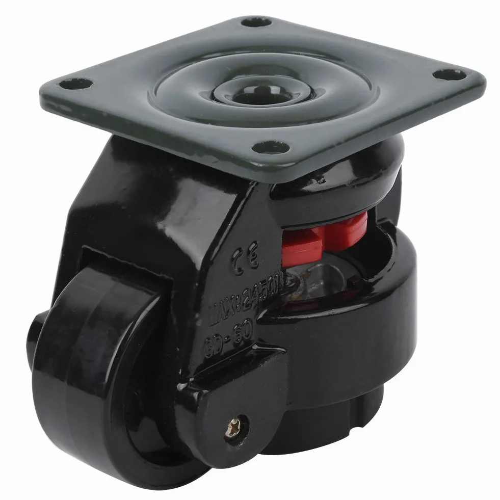 Ruedas Niveladoras GD-60F Bagima 4 Uds. Rueda de Ajuste de Nivel Industrial de Servicio Pesado 21x16x9