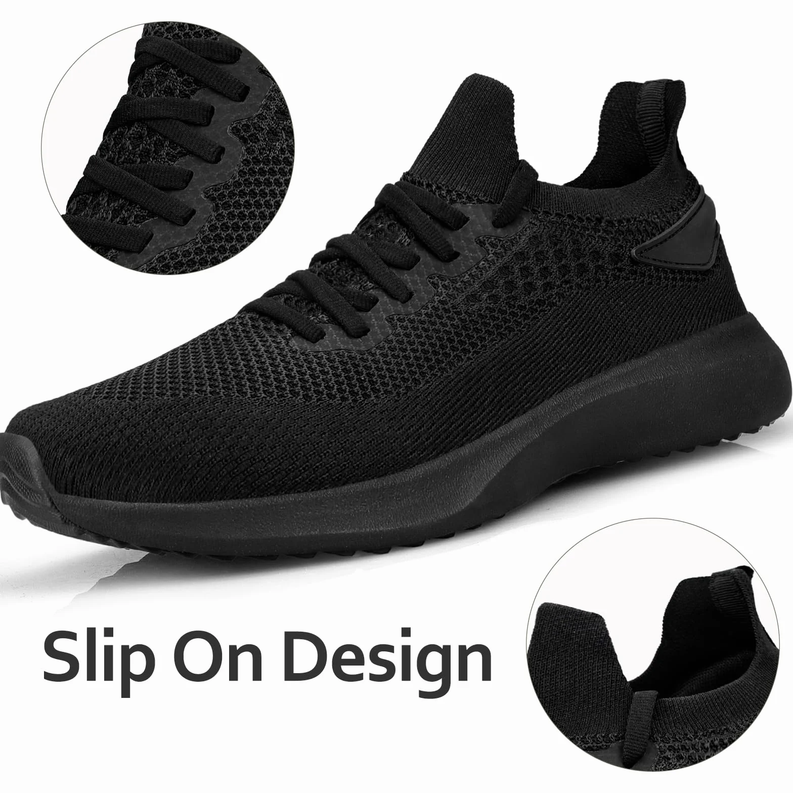 Giniros Zapatillas de Deportivas Hombre Ligeros Transpirables Zapatillas Running Bambas Sneakers Correr Jogging Caminar Casual Atlético Tenis Fitness Gym