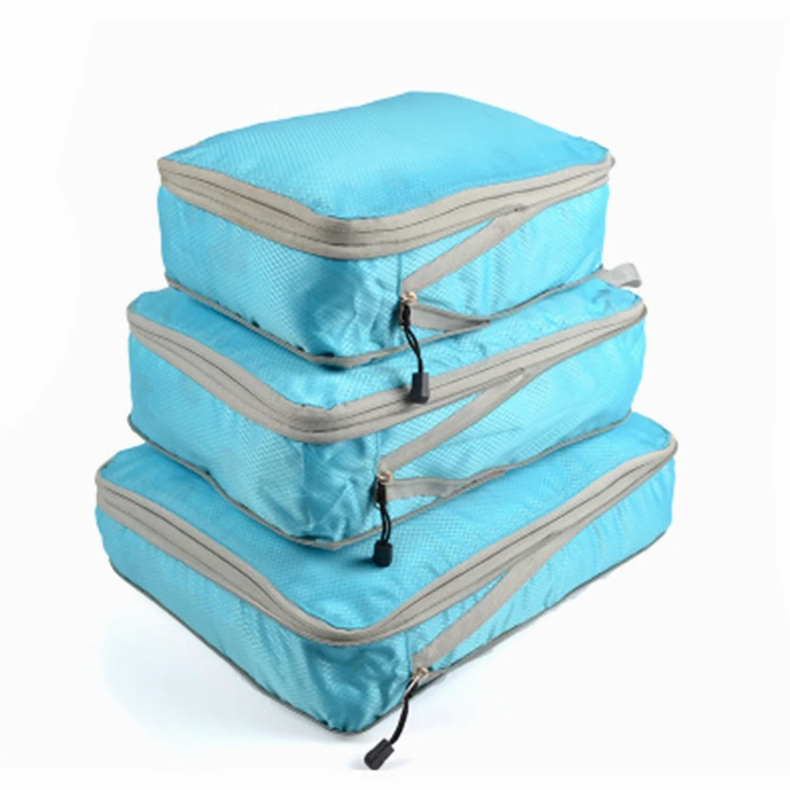 Genérico Bolsa De Almacenamiento De Compresión, Nailon Impermeable, Almacenamiento De Viaje, Plegable, Gran Capacidad (Black)