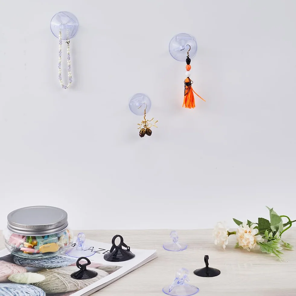 GORGECRAFT 32 Ventosa para Parabrisas de Coche, 35 y 45mm, PVC, Azul Claro de Acero