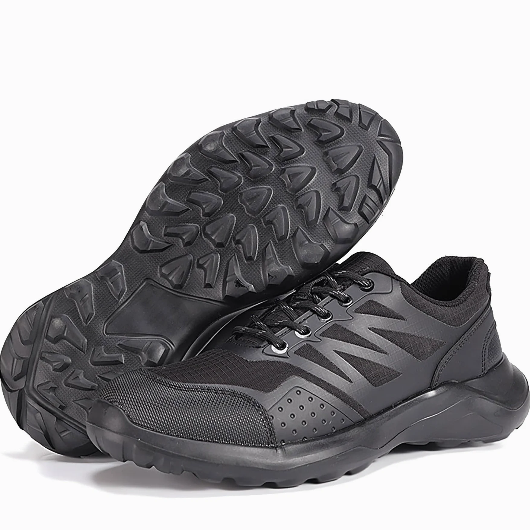 Spider - Zapatillas Negras Antideslizantes para Uso Diario, Cómodas y Amortiguadas, Calzado Casual para Restaurantes y Hoteles | 36-45 EU