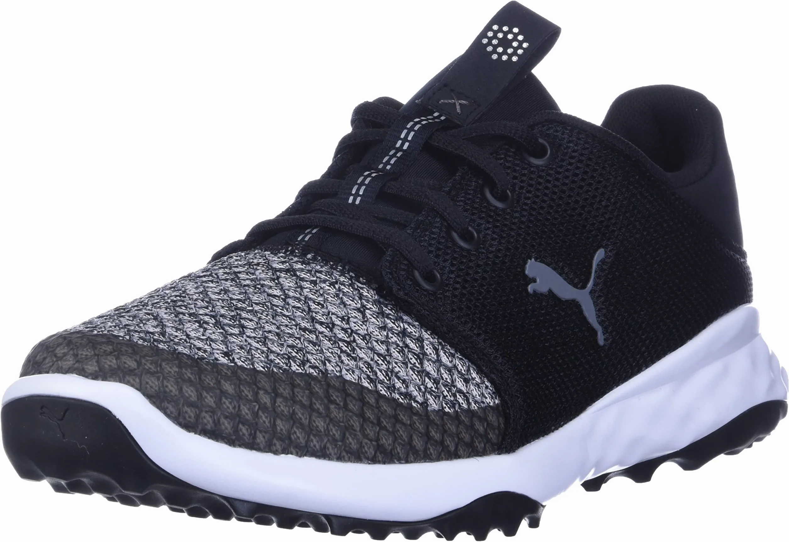 Puma Men's Grip Fusion Sport Golf Shoe, White, 45 EU