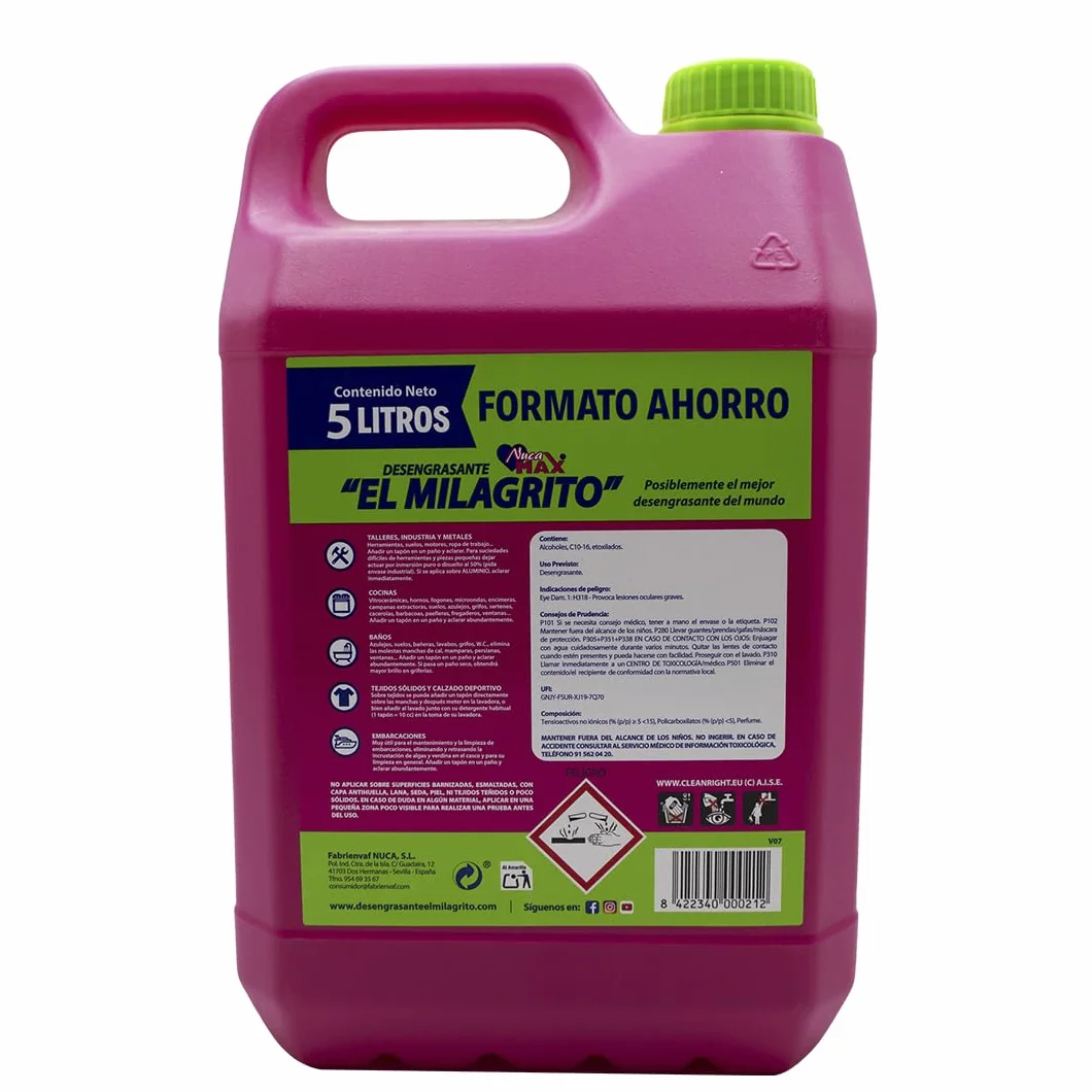 Milagrito Limp Grasa 5 L