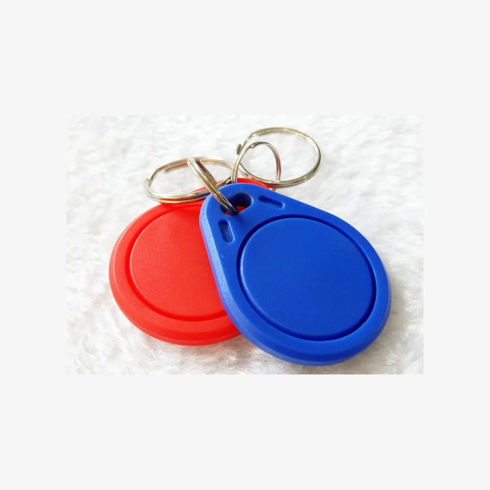Llavero RFID 13.56 MHz Tarjeta Acceso IC Control Acceso Paquete 50 Colores Surtidos