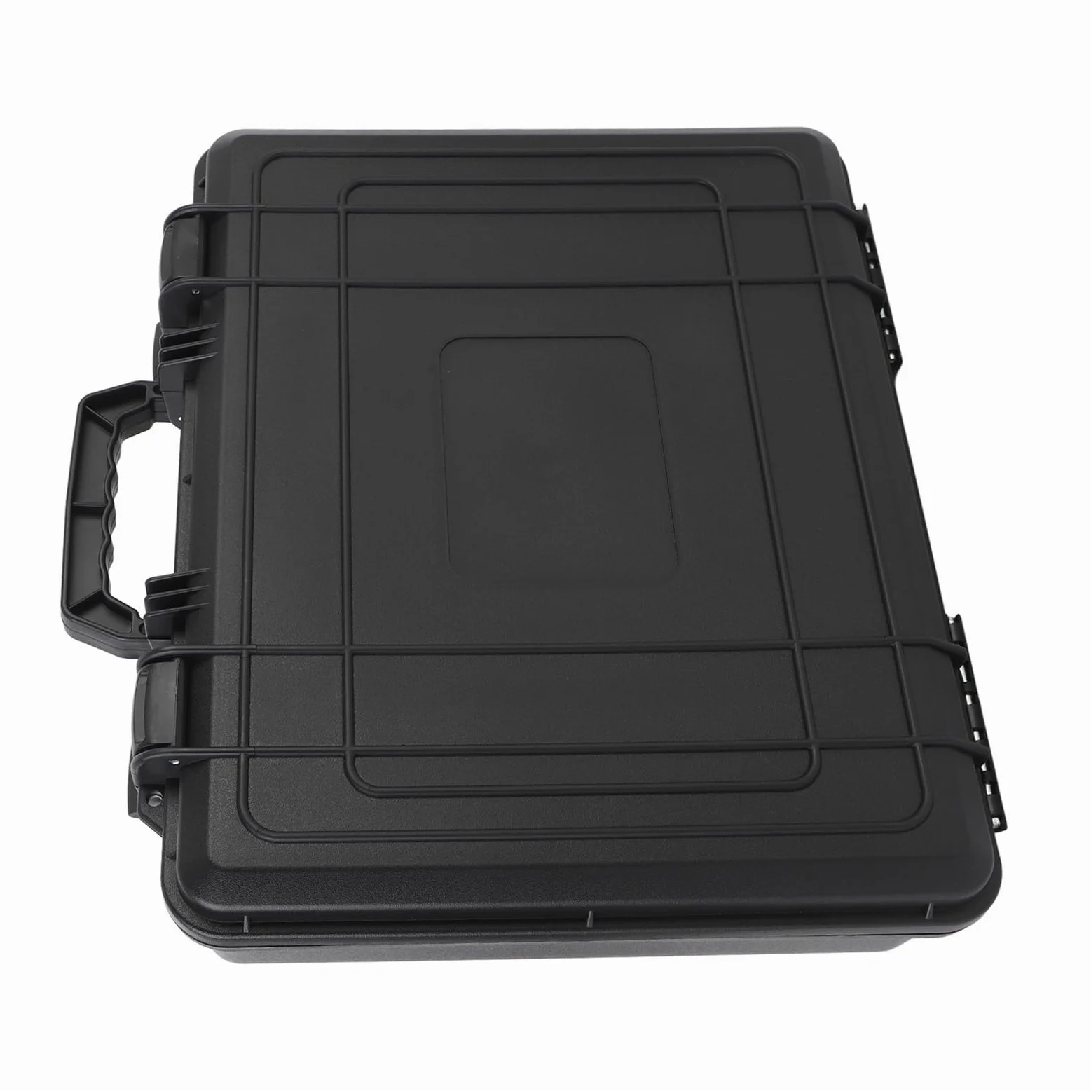 Caja de Transporte Satelital, Caja de Almacenamiento de Platos Satelitales Corta con Precisión el Cable de Alimentación de Eva Foam con Espuma con USB C a CC para RV