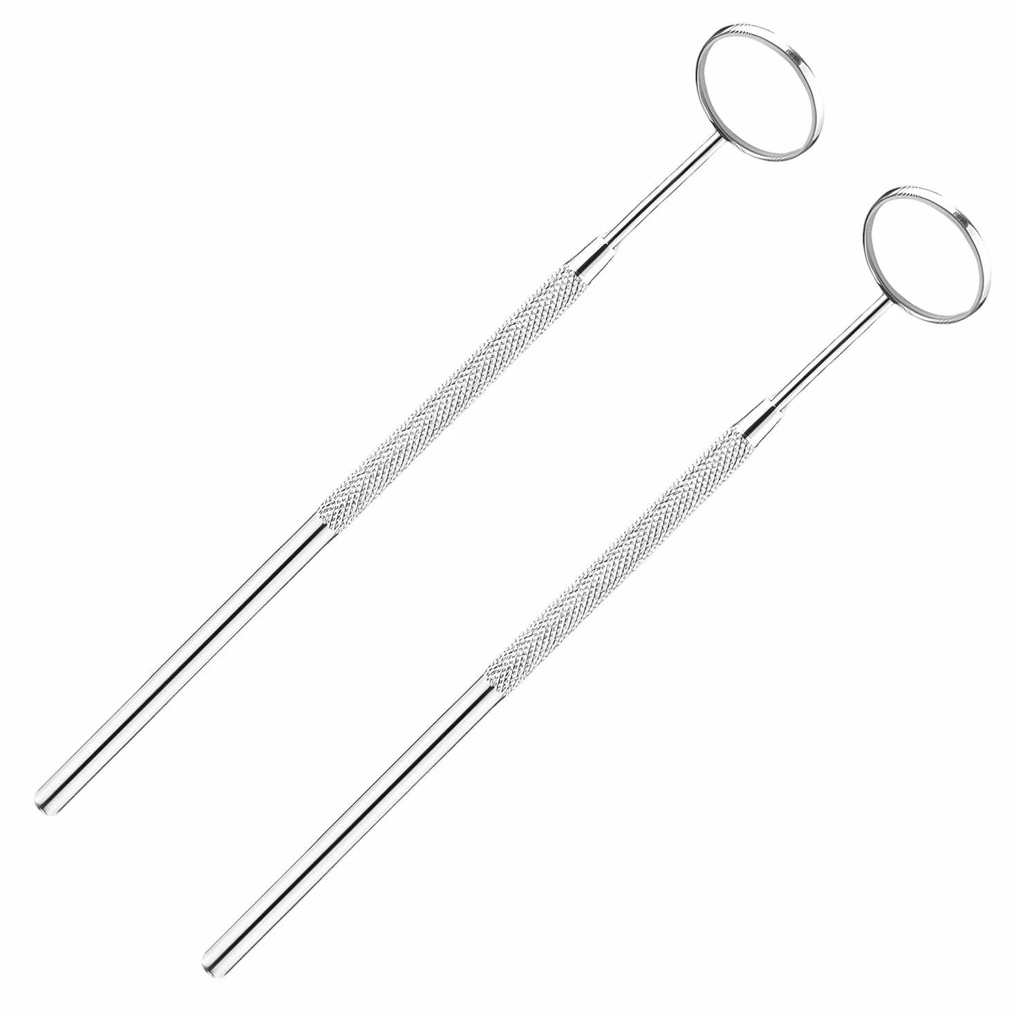 Espejos orales de acero inoxidable antiempañamiento para dientes, perros, dentistas y extensiones de pestañas