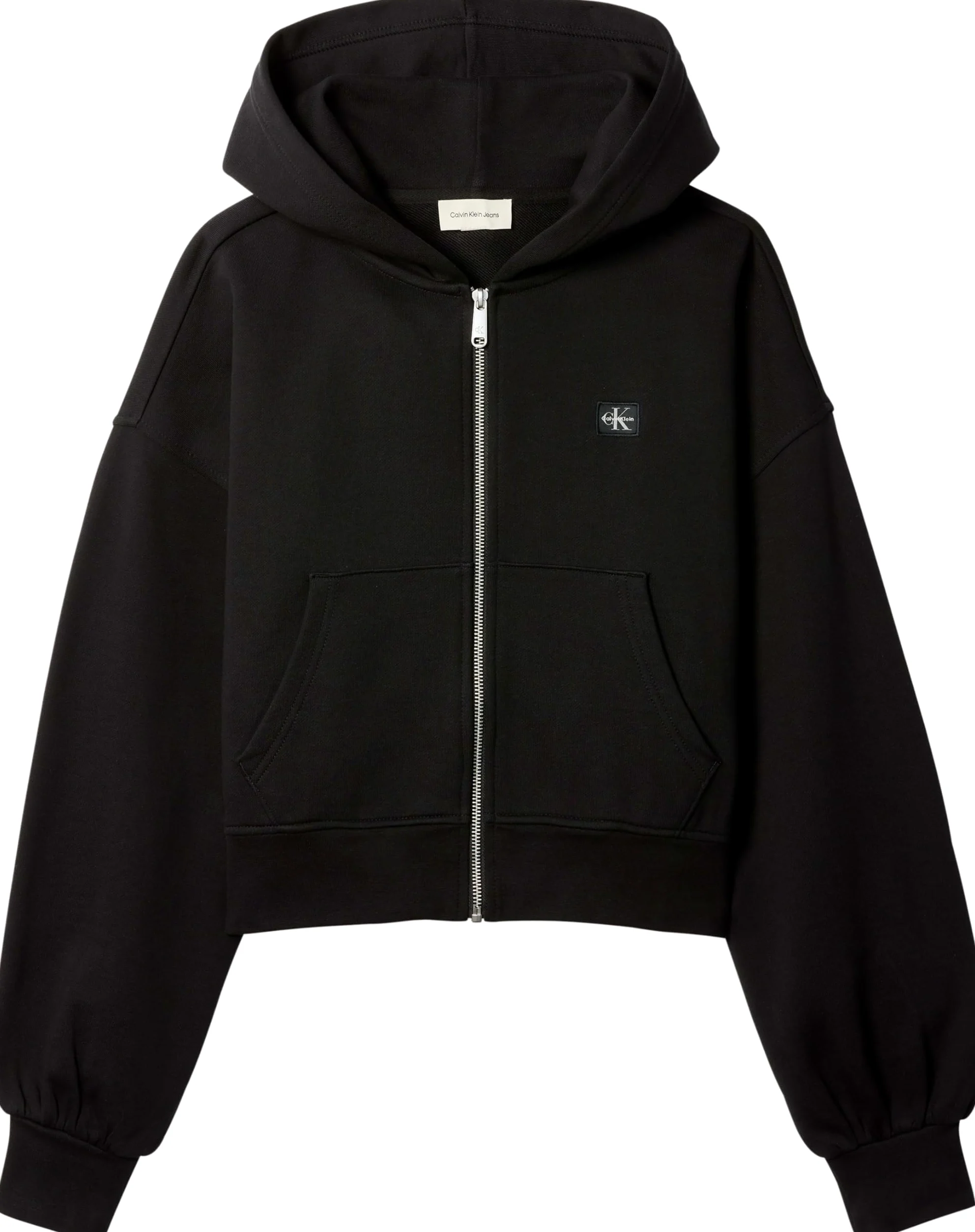 Calvin Klein Sudadera Mujer French Terry Badge Logo de algodón