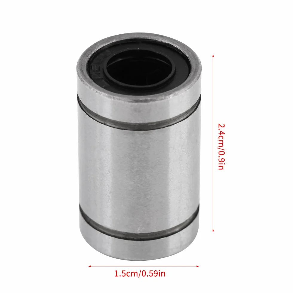 Rodamientos de Bolas Lineales LM8UU 8mm 15mm para CNC Impresora 3D