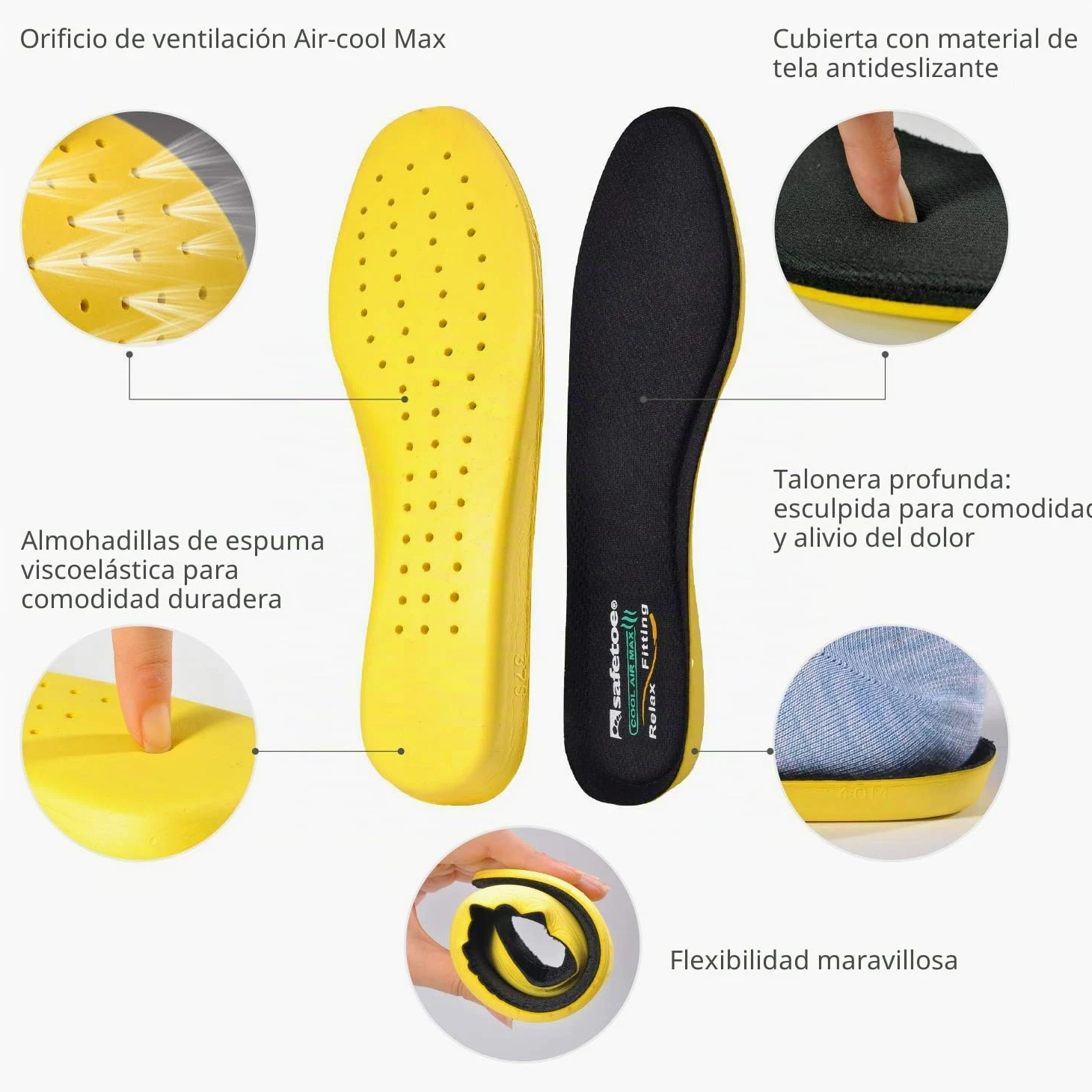 SAFEYEAR Zapatos de Seguridad Hombres y Mujeres, S3 Botas de Seguridad Trabajo Militar con Cuero Impermeable, Puntera con Punta de Acerol Ligeros Calzado para Cremallera, Plantilla mas Comodas…