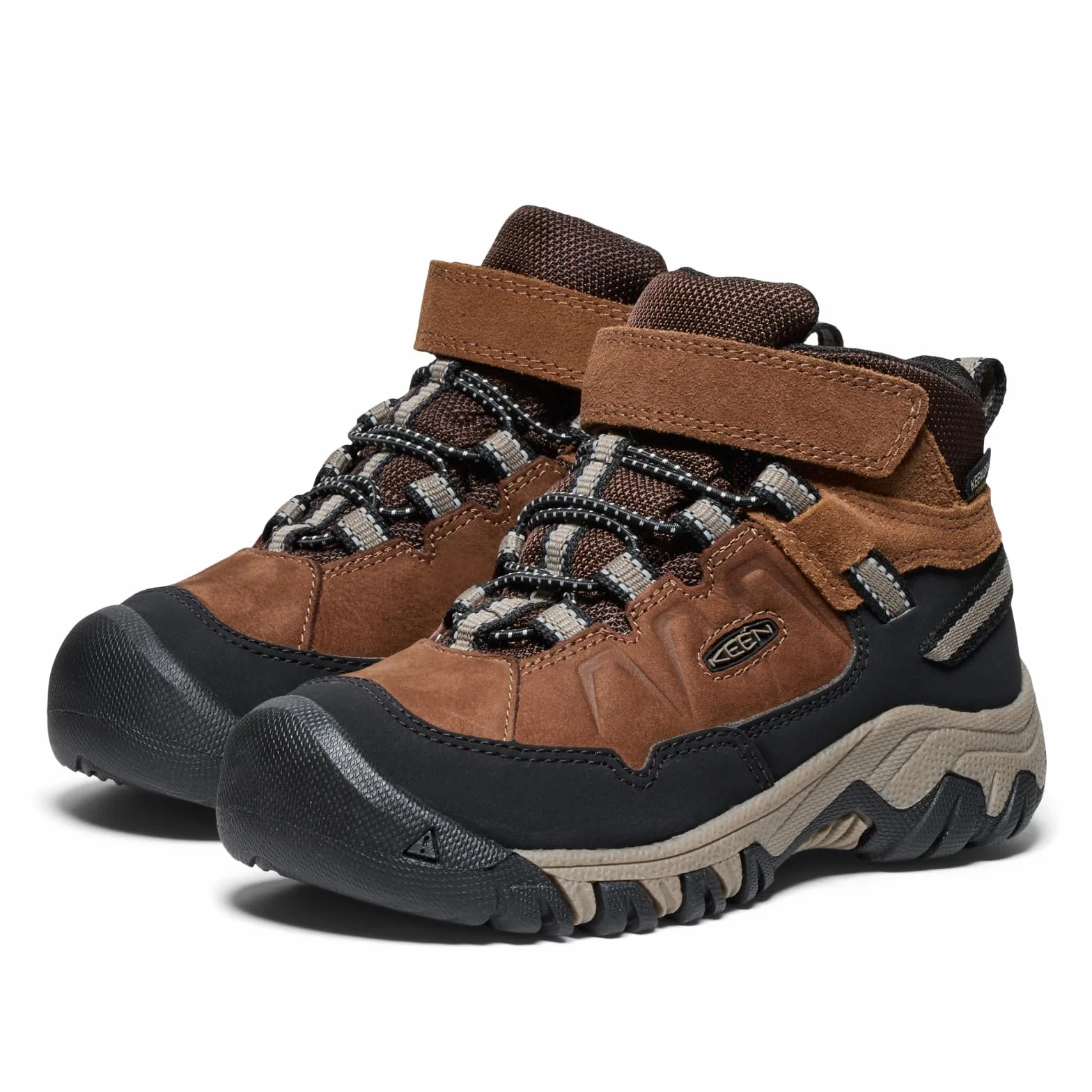 KEEN Unisex-Child Targhee 4 Mid Waterproof Hiking Boots