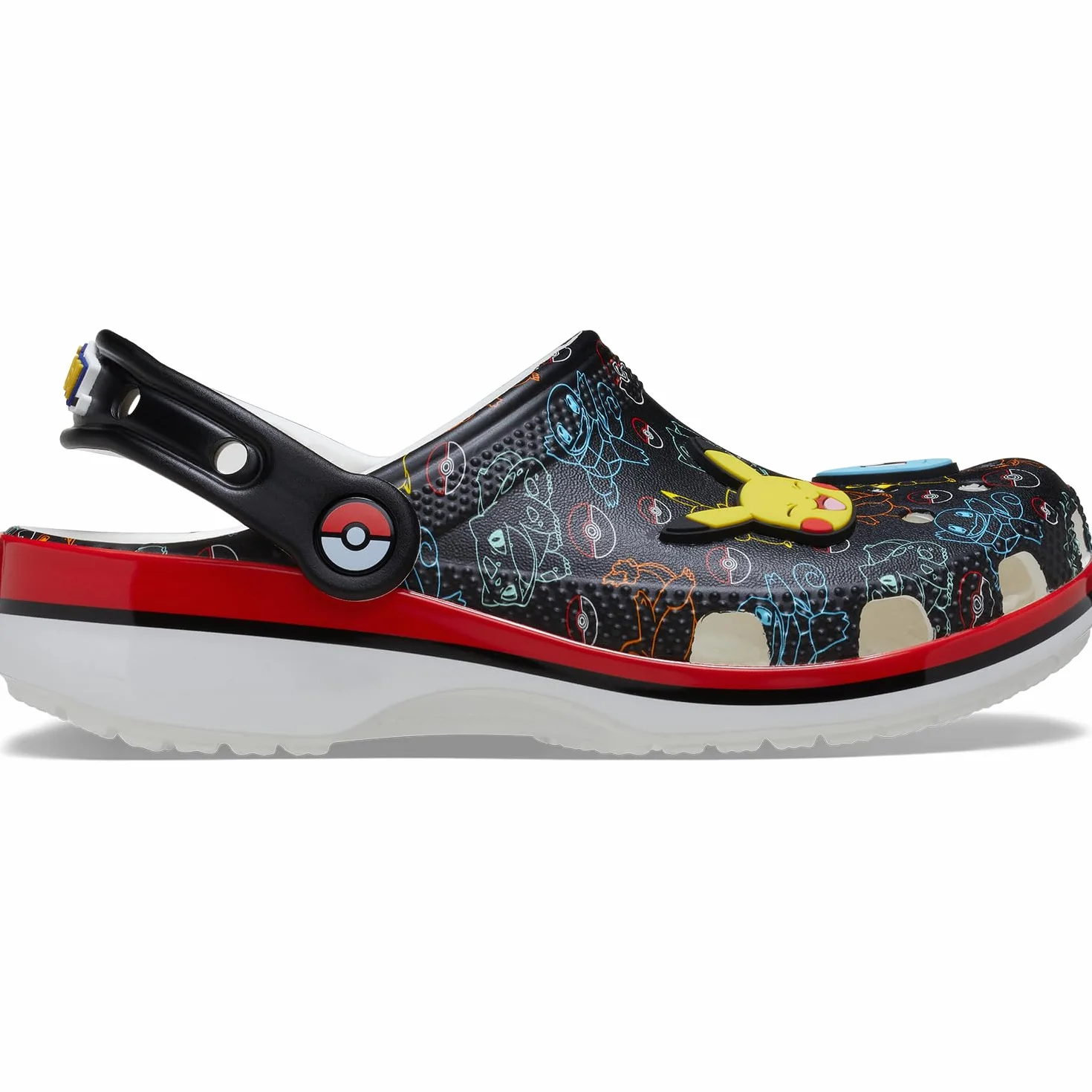 Crocs Pokemon Print CLS CLG K, Zuecos Unisex niños