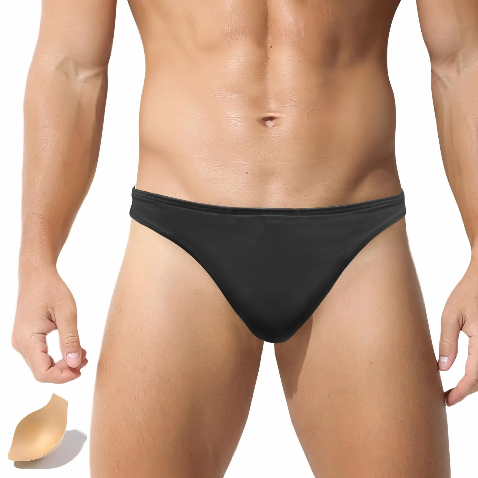 Bañador para hombre sexy con estampado de leopardo, traje de baño, bikini para hombre, push up playa, natación, surf S-XL