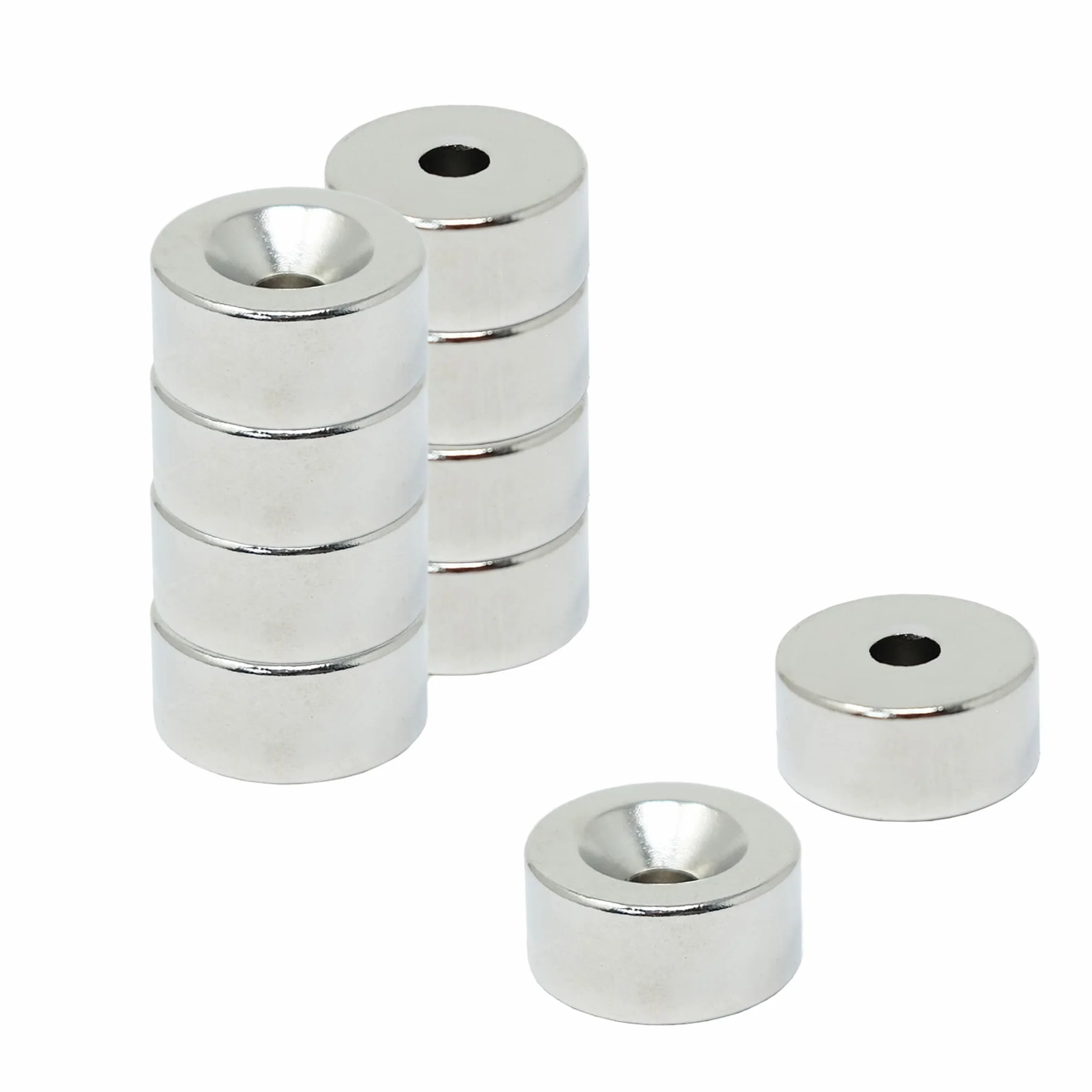 Norte Imanes de Neodimio 10mm x 5mm x 3.2mm Paquete de 10