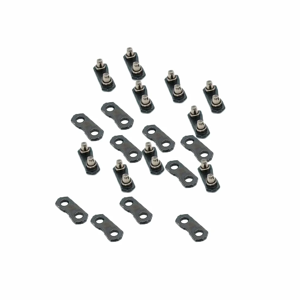 Hebilla de cadena de motosierra 3/8, 10 enlaces, conector resistente
