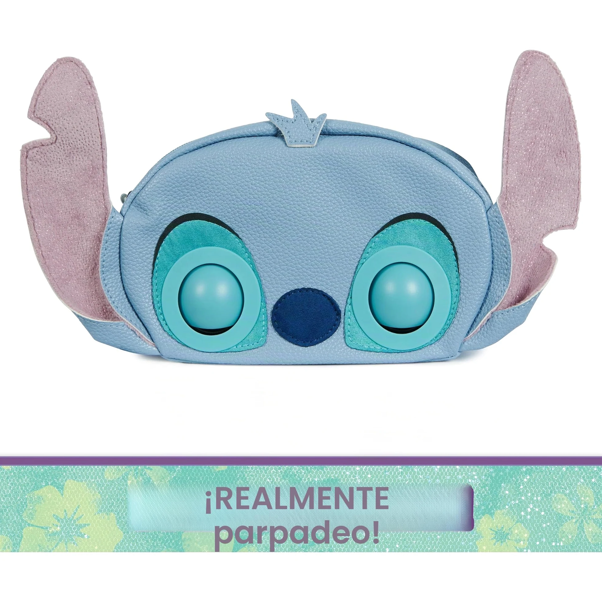 Purse Pets, Disney Stitch - Bolso interactivo para mascotas y niñas con licencia oficial, más de 30 sonidos y reacciones, bolsa cruzada, para niños