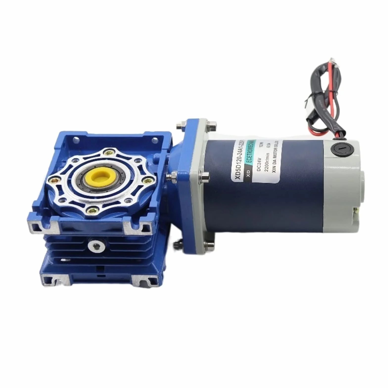 Motor paso a paso Nmrv40 RV40 12V 24V DC reductor engranajes gusano baja velocidad