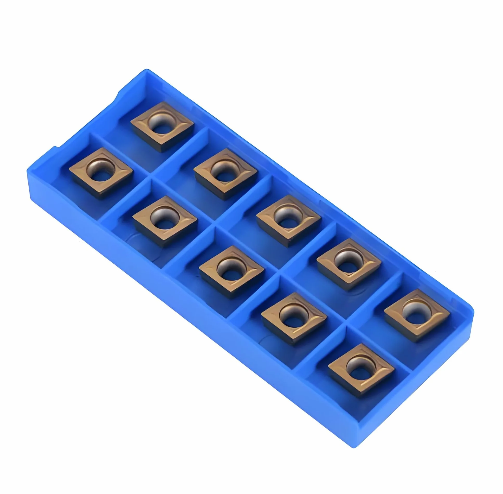 Insertos de Carburo CNC CCMT09T304 para Torno, 6x10x4 mm, para Acero y Acero Inoxidable